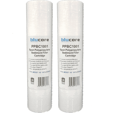 Cartouche filtre a eau couton 20/5 micron - UniConfort